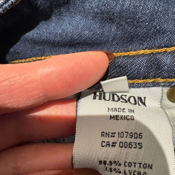 Hudson Signature Bootcut Jeans Size 27/4 - Picture 6 of 6
